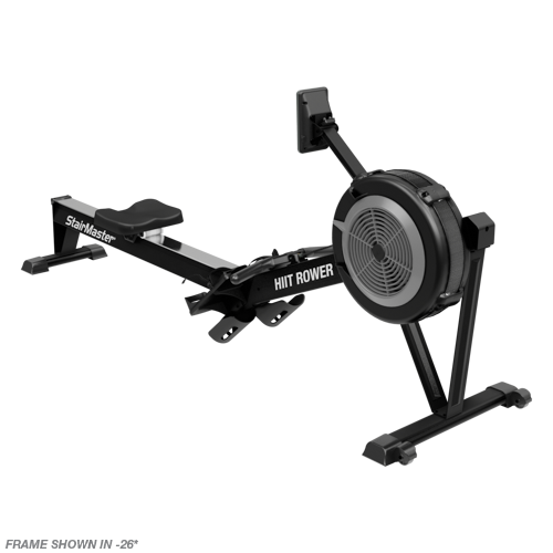 StairMaster HIITRower Wrinkle Black 26 Product Image